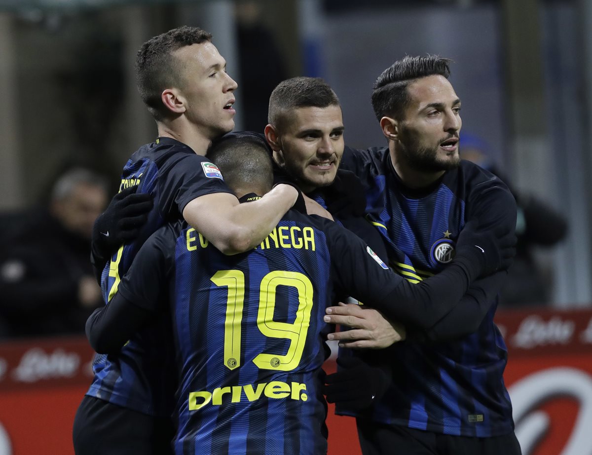 El Inter no quiere dejar puntos en el camino en la Serie A. (Foto Prensa Libre: AP)