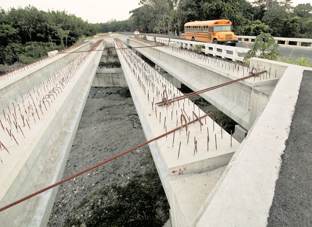 La obra a la que se comprometió Odebrecht se encuentra inconclusa. (Foto Prensa Libre: Hemeroteca PL)