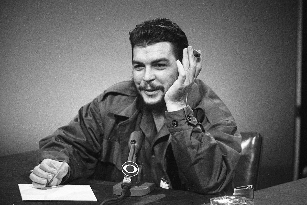 Ernesto Che Guevara en un programa de la CBS en Nueva York en 1964. (Foto: AP)