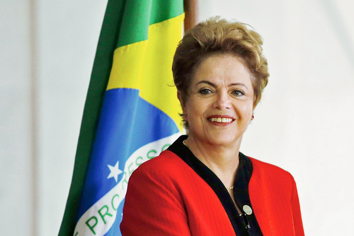 Dilma Rousseff, Presidenta de Brasil. (Foto Prensa Libre:AFP).