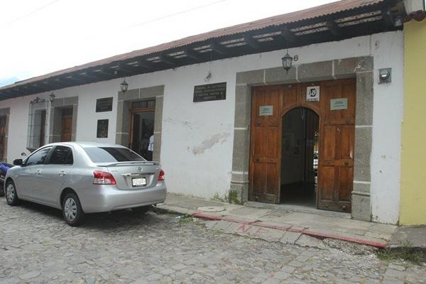 Tribunal donde fue condenado Héctor Hernández,  por violación a una turista. (Foto Prensa Libre: Miguel López)