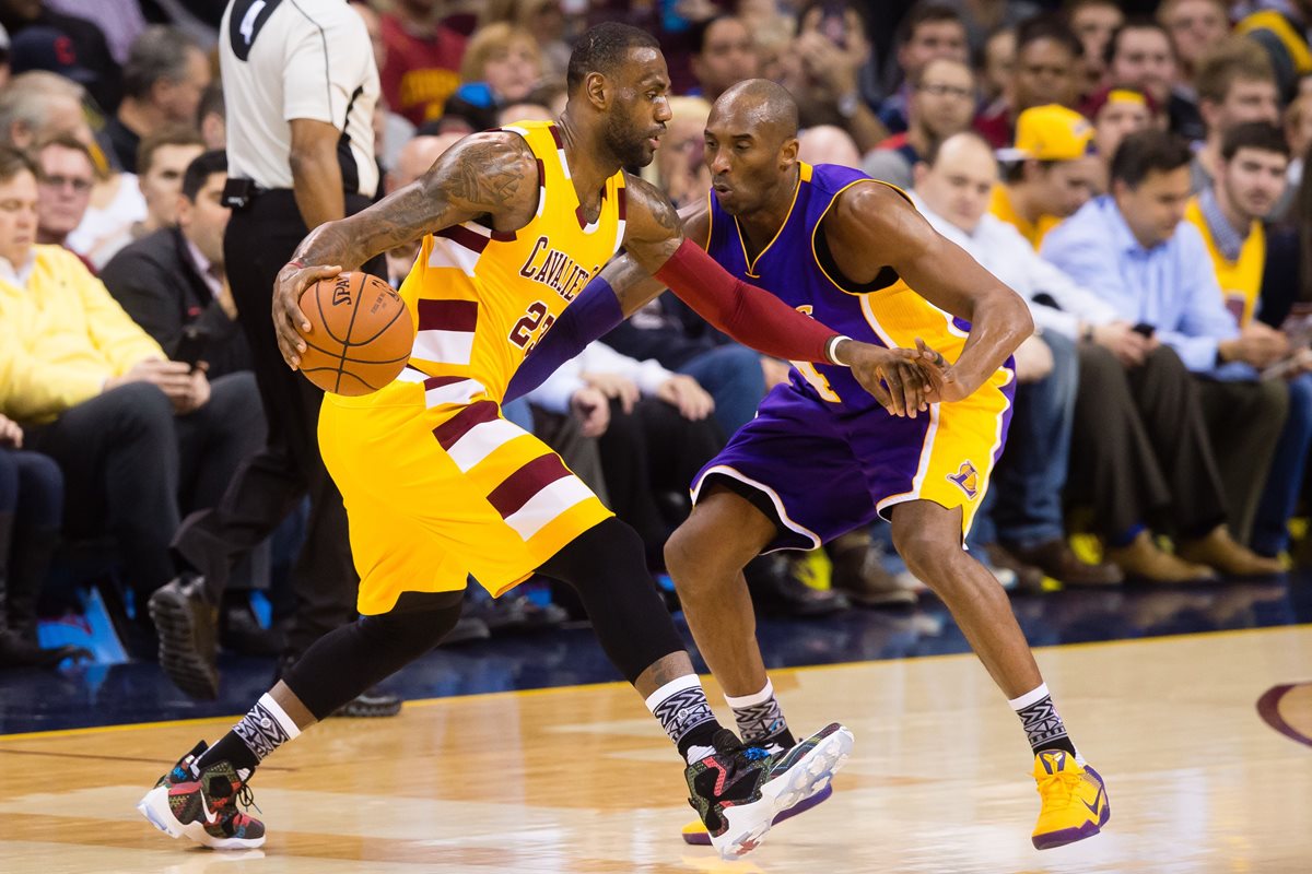 Kobe Bryant será uno de los atractivos durante el partido. (Foto Prensa Libre: AFP)