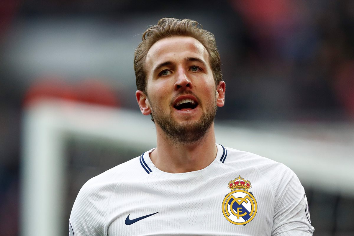Una página web publicó el "fichaje" de Harry Kane por el Real Madrid, en el Día de los Inocentes. (Foto Prensa Libre: AFP)