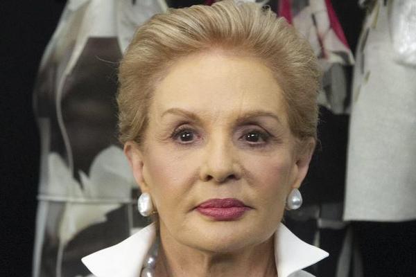 La diseñadora venezolana Carolina Herrera participa con sus creaciones en la Semana de la Moda de Nueva York. (Foto Prensa Libre: EFE)