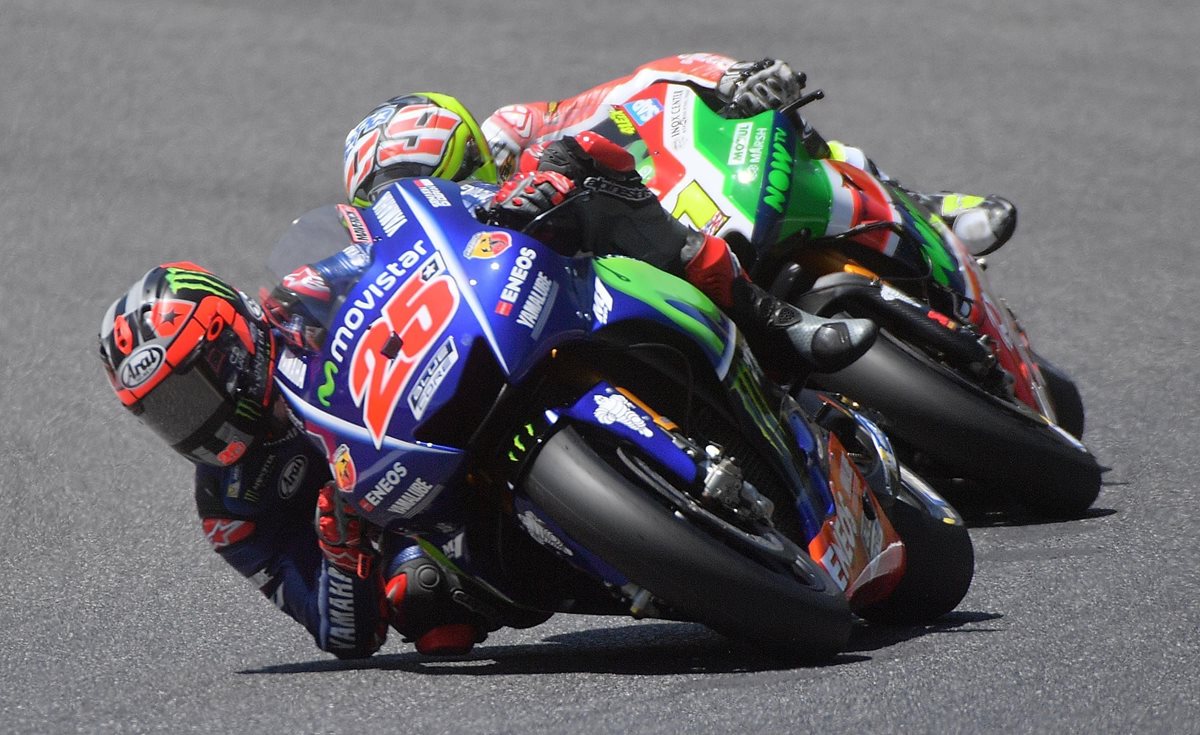 Maverick Viñales buscará imponerse mañana en el GP de Mugello. (Foto Prensa Libre: EFE)