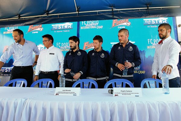 El Campamento del FC Porto fue presentado este lunes, por la tarde dieron inicios los entrenamientos. (Foto Prensa Libre: Carlos Vicente)