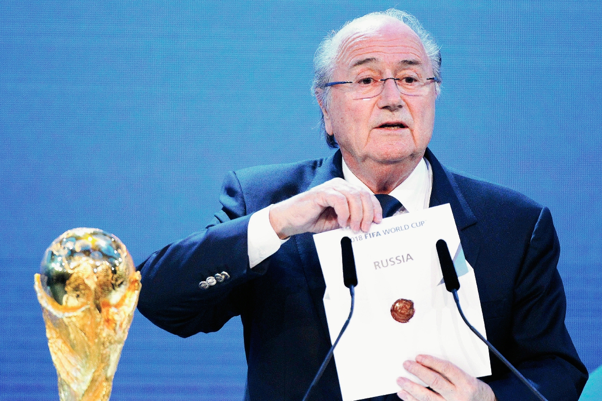 Joseph Blatter confirmó que no estará presente en la reunión del Comité Olímpico Internacional. (Foto Prensa Libre: Hemeroteca PL)