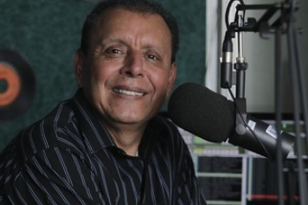 Luis Morales, locutor (Foto Prensa Libre: Álvaro Interiano)