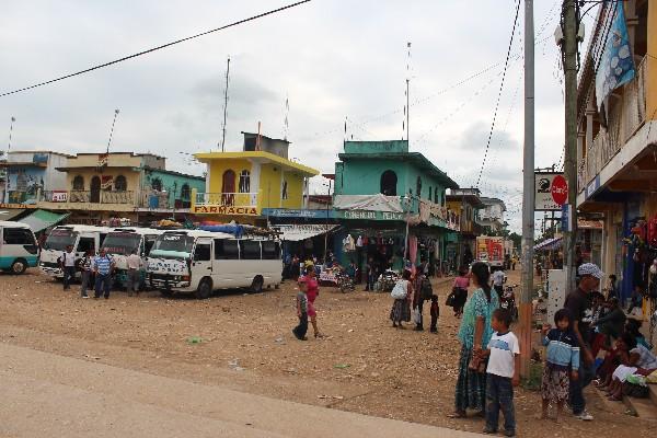 Las cruces, con   un año de ser  municipio.