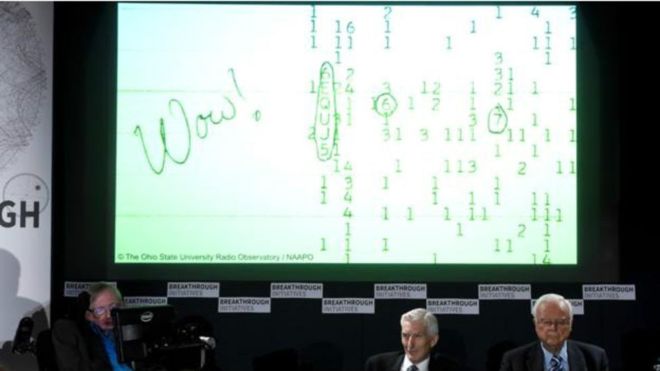 Los científicos no han podido determinar de dónde provino la señal "Wow!". GETTY IMAGES