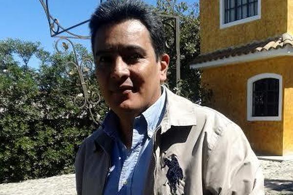 Óscar Alfredo Marroquín Mota fue juramentado como gobernador de Quiché y tomará posesión del cargo el próximo lunes. (Foto Prensa Libre: Oscar Figueroa)