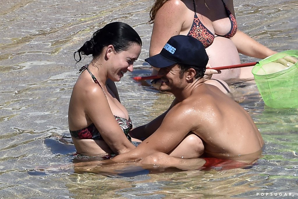 Bloom y Perry fueron captados por paparazzi en la playa. (Foto Prensa Libre: Hemeroteca PL)