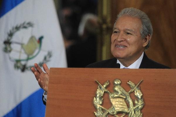 Salvador Sánchez Cerén, presidente electo de El Salvador (Foto Prensa Libre: E. Bercián)<br _mce_bogus="1"/>
