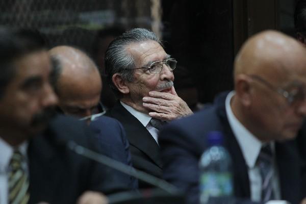 El exdictador José Efraín Ríos Montt fue enviado a juicio el lunes pasado, por genocidio y deberes contra la humanidad. (Foto Prensa Libre: Esbin García)