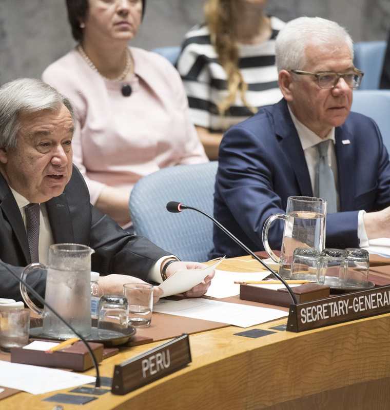 António Guterres asegura que la corrupción existe en países desarrollados y en vías de desarrollo. (Foto Prensa Libre: EFE)