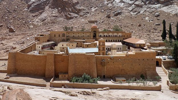 El monasterio ha tenido que sobrevivir siglos de turbulencia política en Medio Oriente.