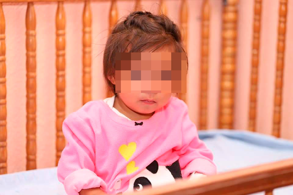 La menor fue localizada en lunes último en Santa Cruz del Quiché. (Foto Prensa Libre: Héctor Cordero).