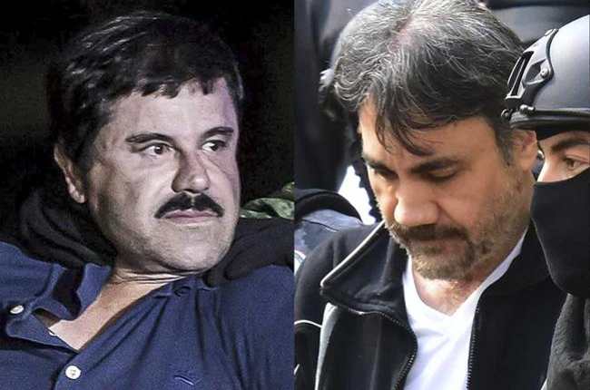 El "Licenciado" (derecha) llegó a ser considerado uno de los hombres fuertes del "Chapo". (Foto: AFP)