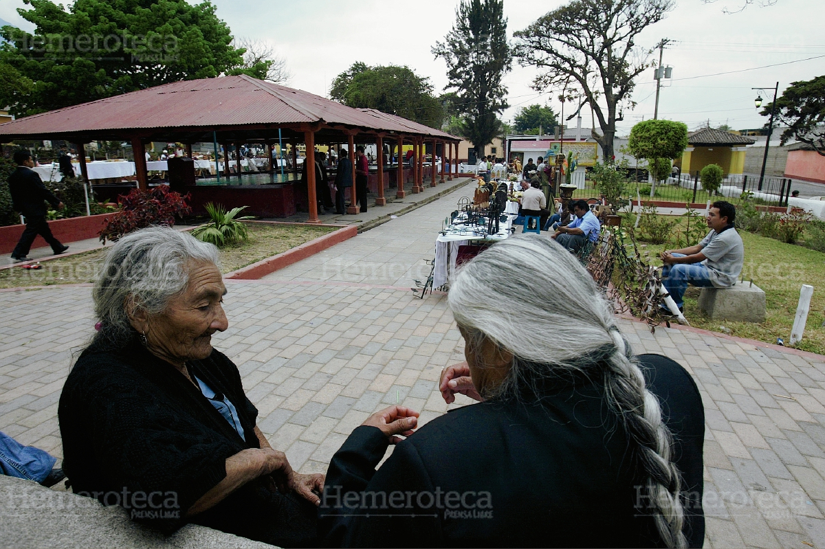 Parque de San Pedro Las Huertas, Sacatepéquez. (Foto: Hemeroteca PL)