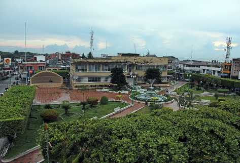 Vista panorámica de la ciudad de Coatepeque, cuyos vecinos buscan que se convierta en  cabecera.