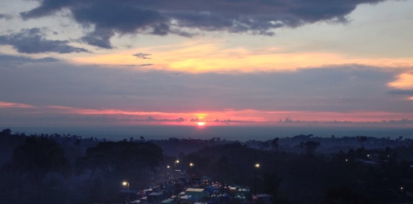 Vista de El Tumbador, San Marcos, donde la comuna publicó un reglamento para el abastecimiento del agua entubada. (Foto: Facebook Carlos Leonel López)