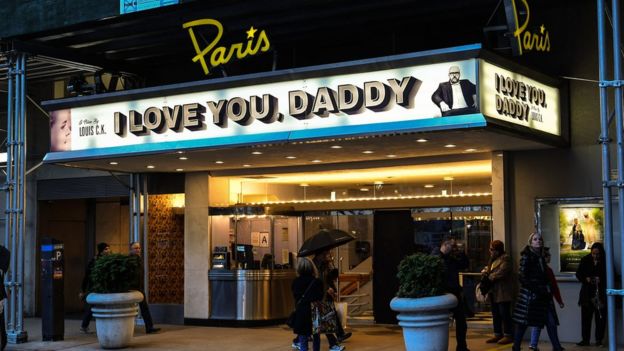 Ahora hay incertidumbre sobre el lanzamiento de "I Love You, Daddy", la nueva película del comediante. GETTY IMAGES