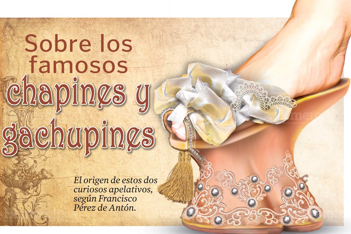  Chapín war eine Art von Schuhen von Frauen in der Kolonialzeit verwendet. (Foto: Hemeroteca PL)