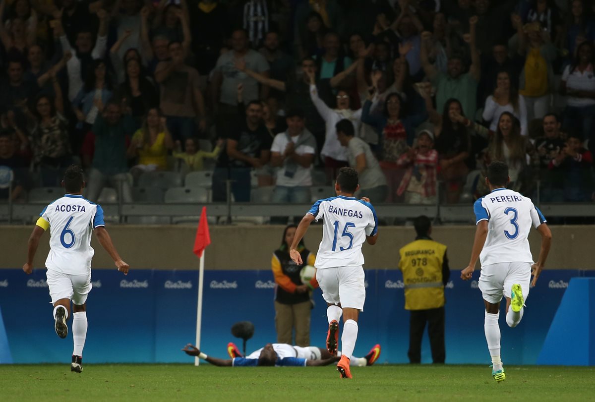 La épica actuación de Honduras en Río continúa, ahora con el triunfo sobre Corea. (Foto Prensa Libre: AP)