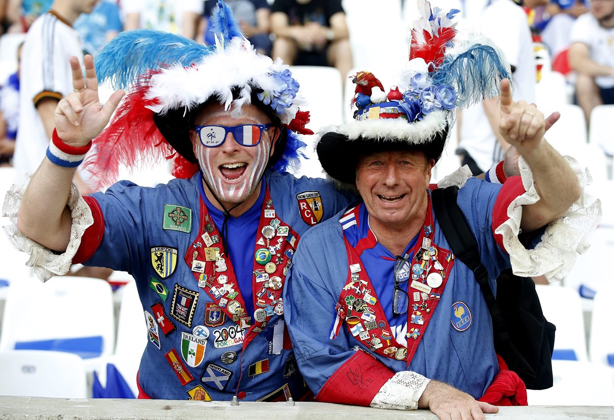 Los franceses quieren disfrutar de una final en casa contra Portugal. (Foto Prensa Libre: EFE)
