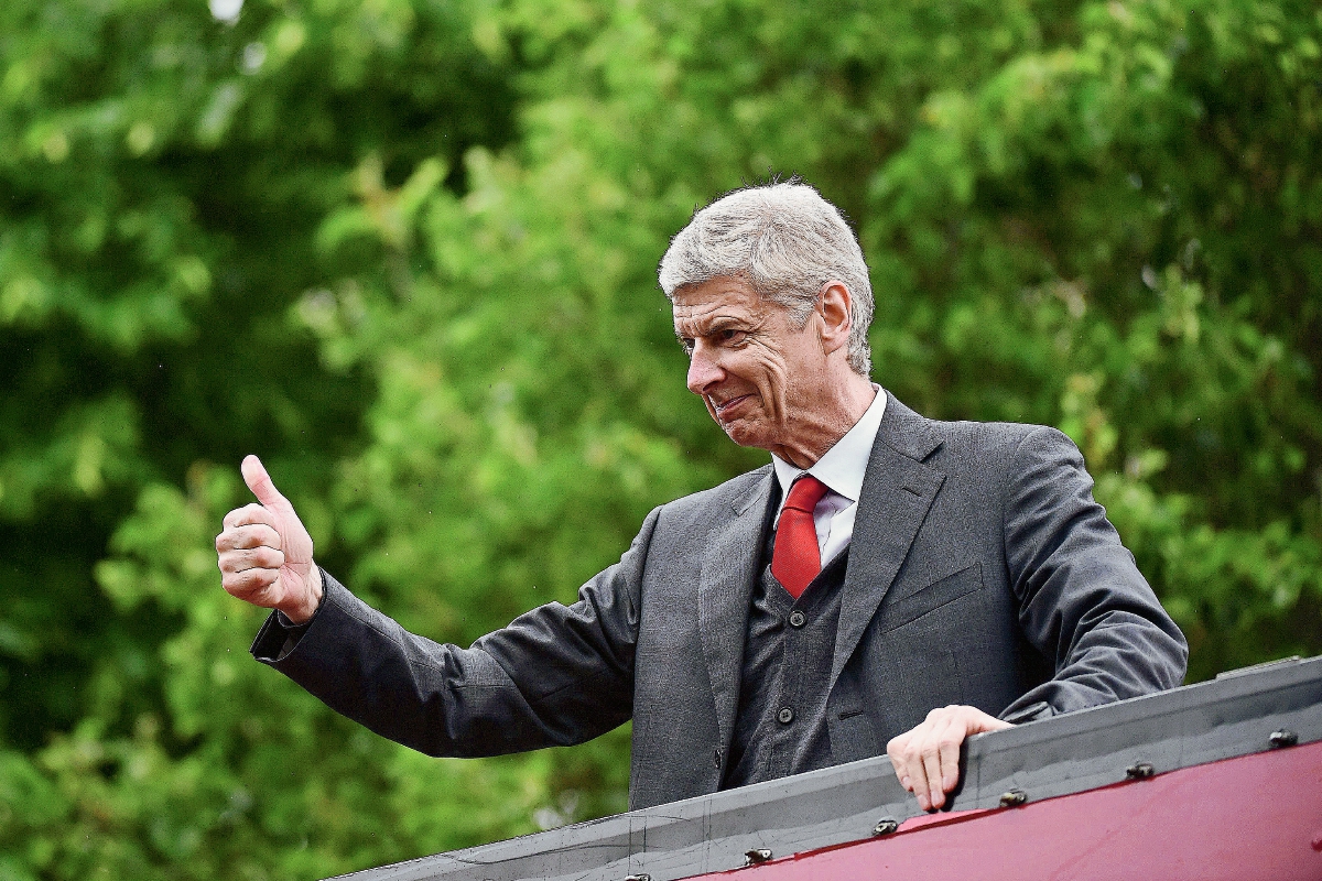 El técnico Arsene Wenger se mostró satisfecho con el trabajo de su equipo. (Foto Prensa Libre: AFP)