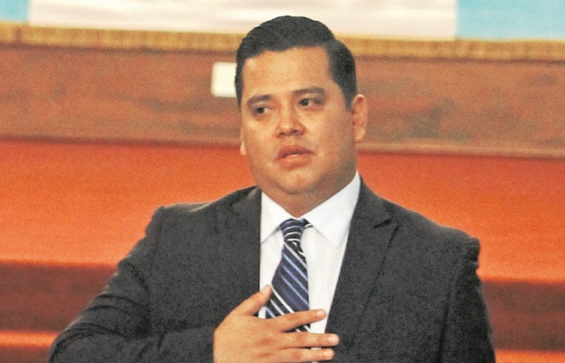 Marvin Mérida, excomisionado de Jimmy Morales, con rango de embajador, firmó un contrato de lobby con una empresa de EE. UU. (Foto Prensa Libre: HemerotecaPL)