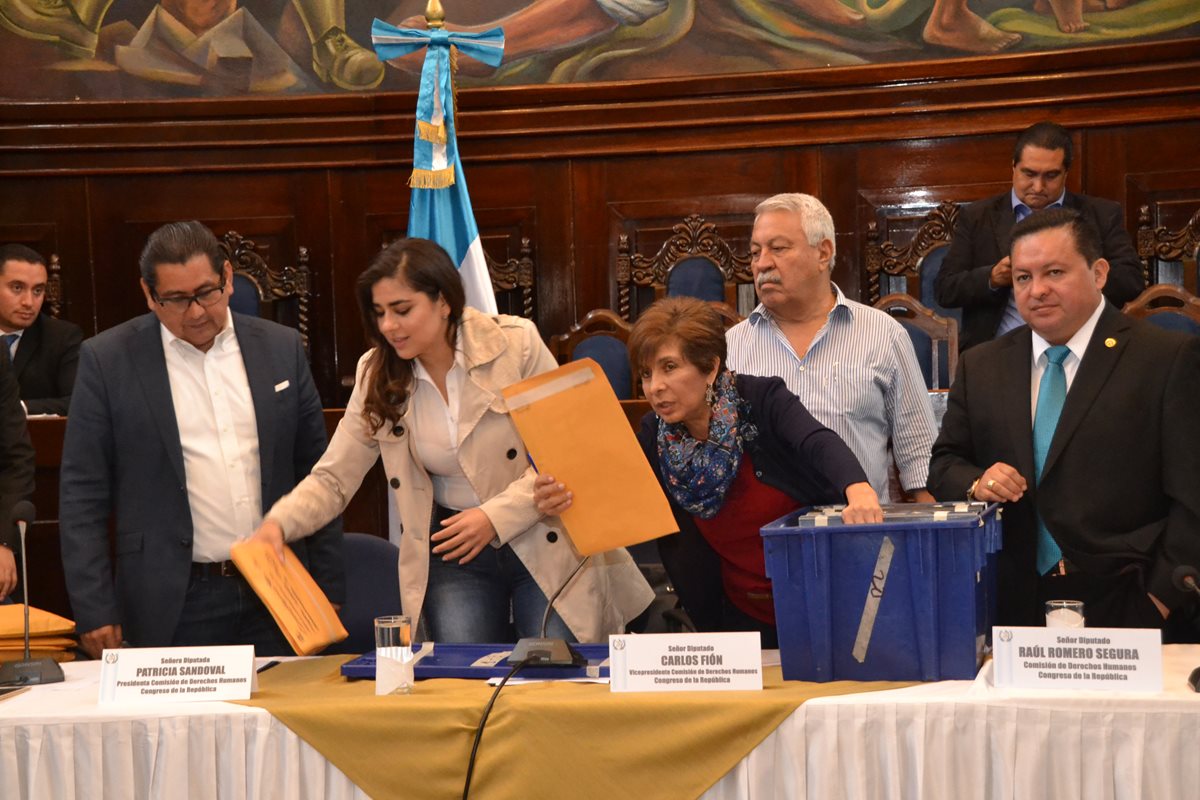 La Comisión de Derechos Humanos conocerá el lunes las tachas y pruebas de descargo de los aspirantes a magistrado de conciencia. (Foto Prensa Libre: Hemeroteca PL)