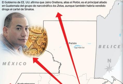 Orellana era parte de un aliado de los Zetas. (Foto Prensa Libre)