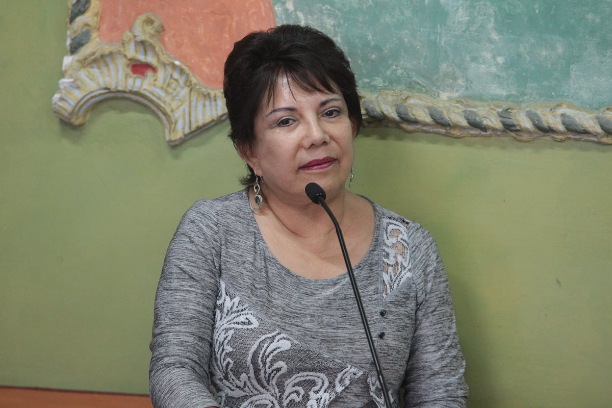La magistrada del TSE, María Eugenia Mijangos (Foto Prensa Libre: Hemeroteca PL)