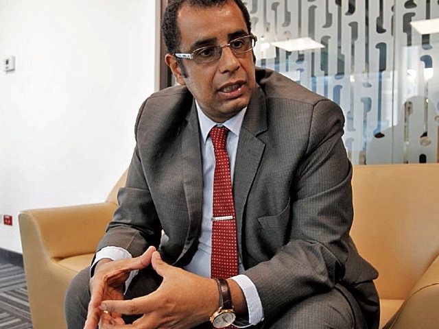 Mauricio Acevedo, gerente general de Trecsa, aseguró que la inversión no corre riesgo. (Foto Prensa Libre: Paulo Raquec)