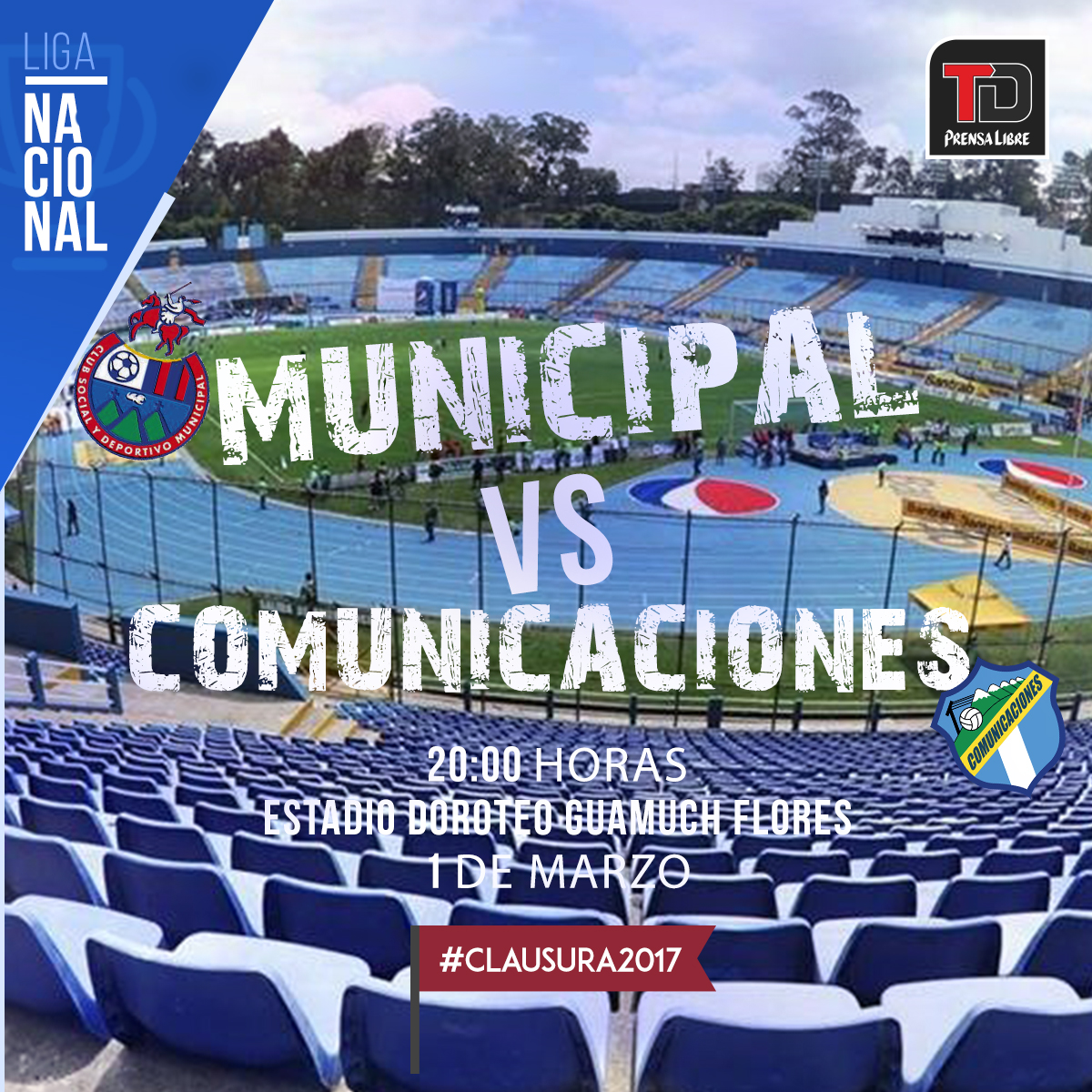 Municipal y Comunicaciones disputarán el duelo más esperado de la jornada 9. (Foto Prensa Libre: TodoDeportes)