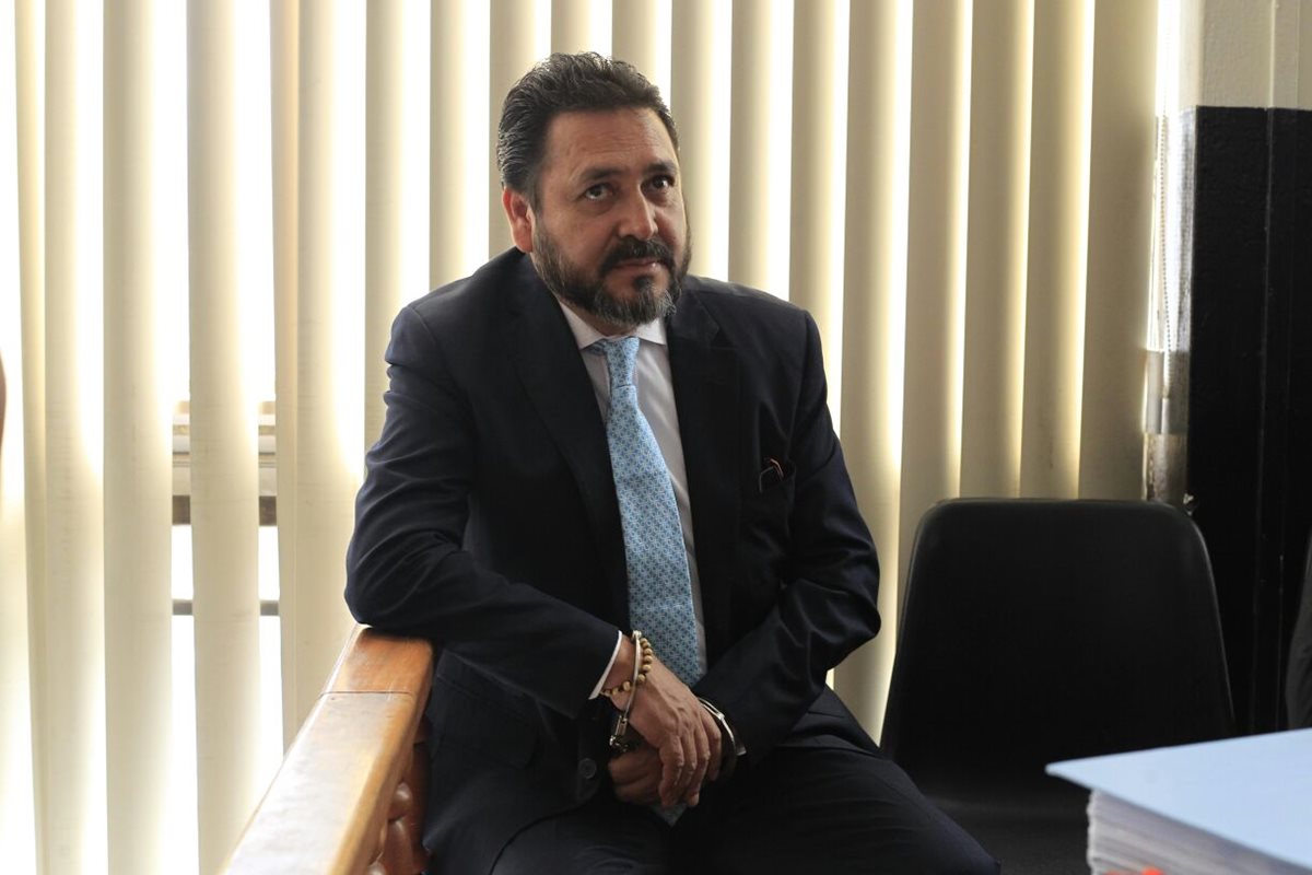 Gudy Rivera en el Tribunal Quinto Penal donde comienza el juicio en su contra. (Foto Prensa Libre: Paulo Raquec)