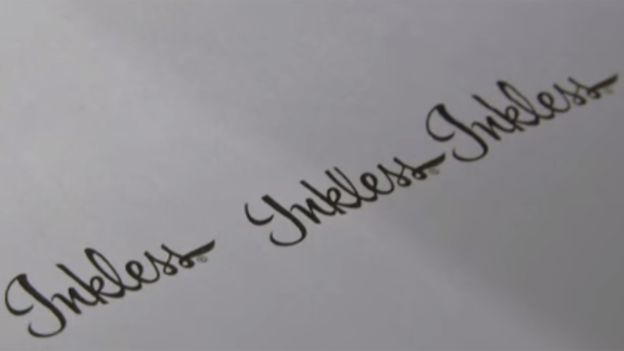 La calidad de la impresora sin tinta es igual que la que se obtiene con una impresora convencional. (UNIVERSITY OF DELFT)