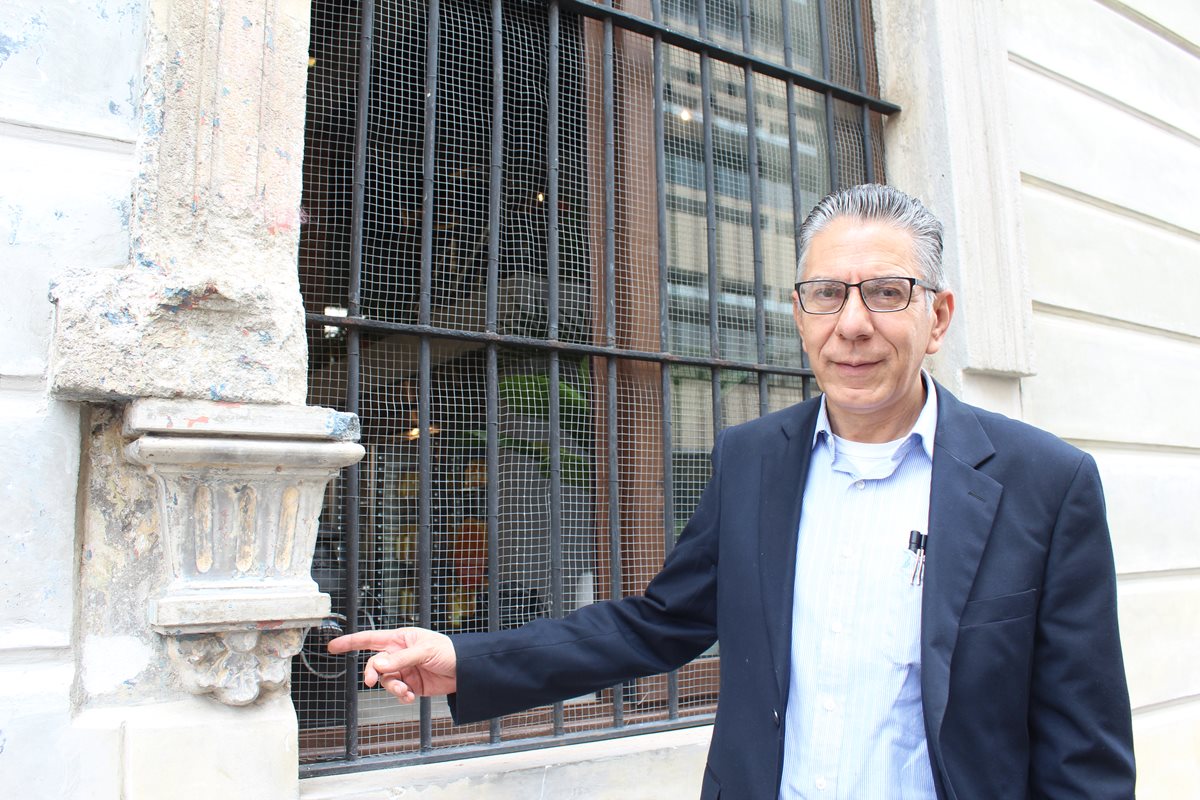 Eduardo Andrade Abularach, maestro en Arquitectura. (Foto Prensa Libre: Sandra Vi)