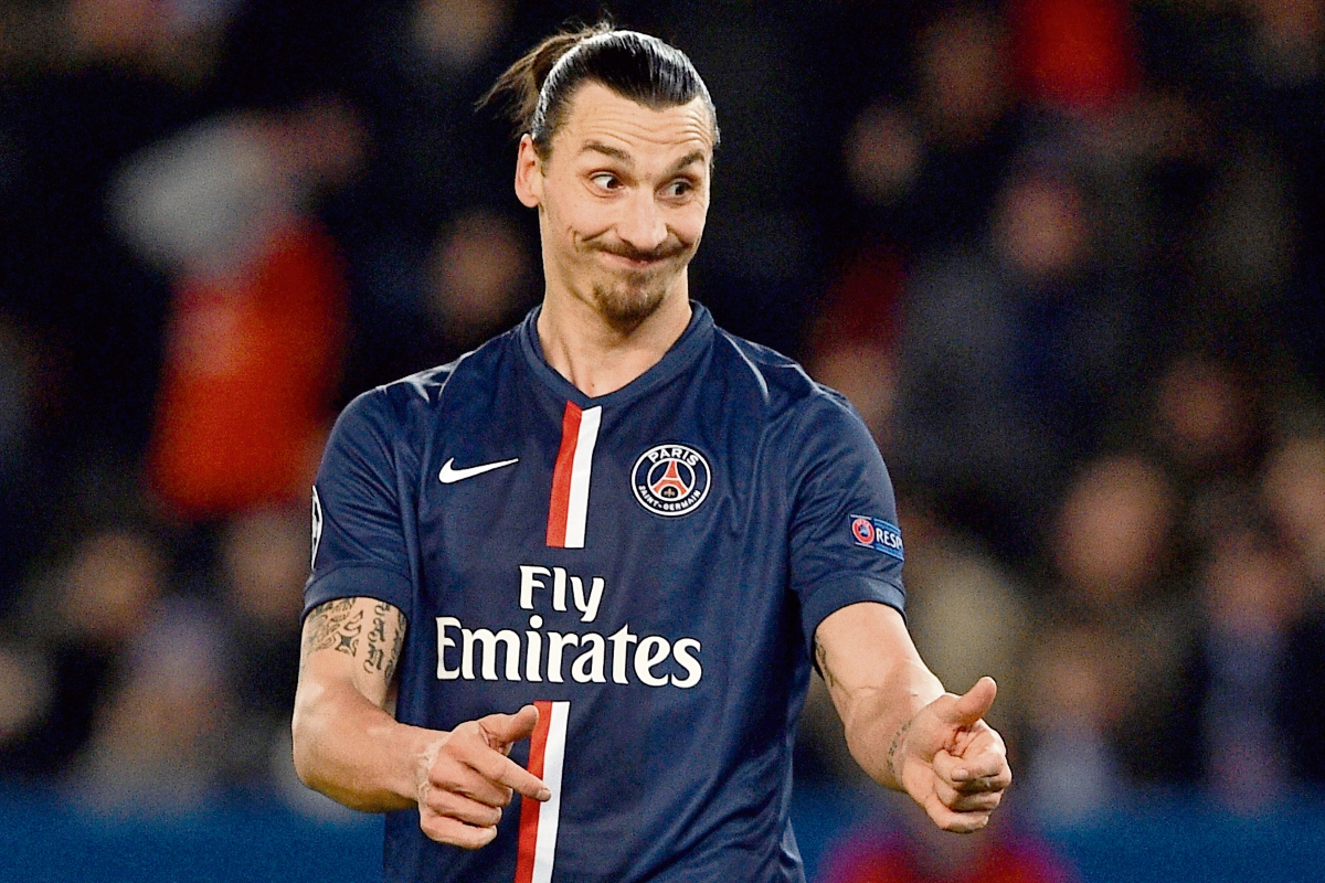 Zlatan Ibrahimovic, figura del PSG, se perderá partidos importantes. (Foto Prensa Libre: AFP).