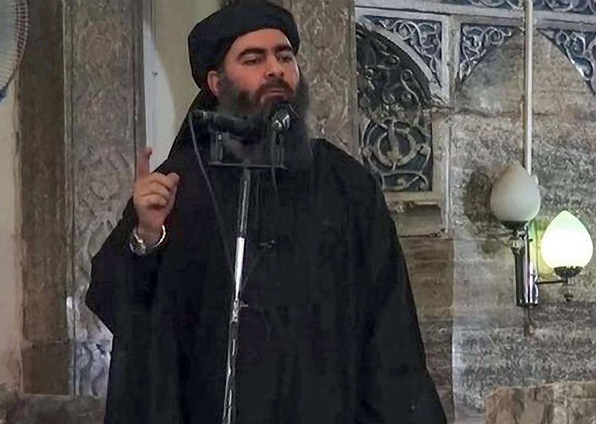 Abu Bakr al-Baghdadi, cabecilla del EI. (Foto Prensa Libre: AP).