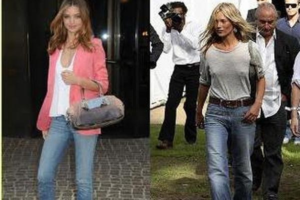 Kate Moss y Miranda Kerr