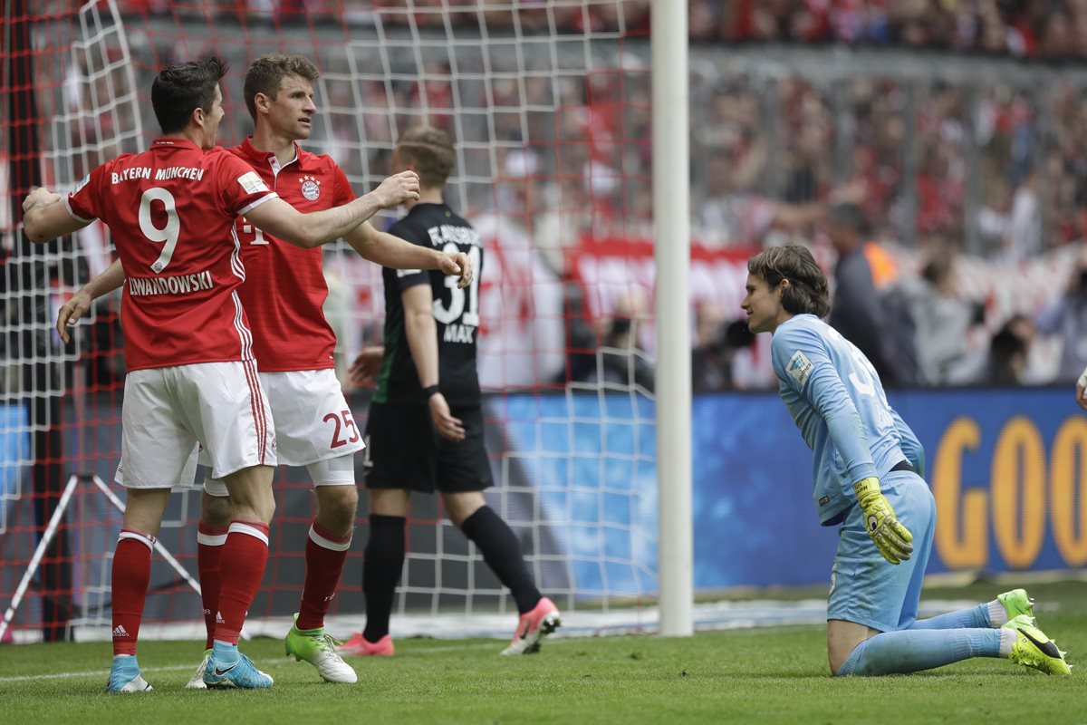El Bayern Múnich espera mantener el paso en la Bundesliga. (Foto Prensa Libre: AFP)