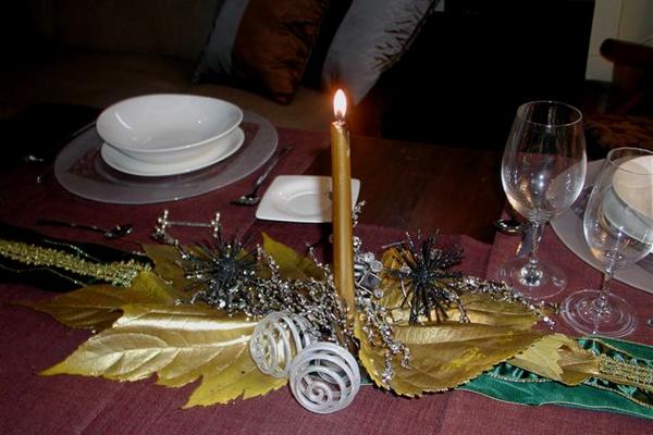 Una mesa minimalista es una buena opción para esta navidad. (Foto Prensa Libre: ARCHIVO)