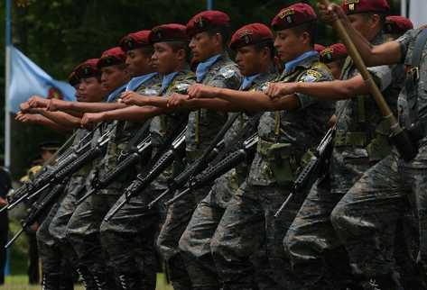 El Ejército de Guatemala celebra su día el 30 de junio. (Foto Prensa Libre: Archivo)