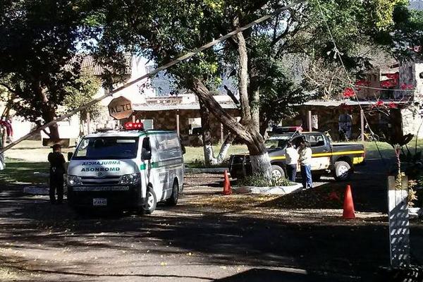 Sede de la División de Seguridad al Turista, donde las afectadas denunciaron el asalto. (Foto Prensa Libre: Renato Melgar) <br _mce_bogus="1"/>