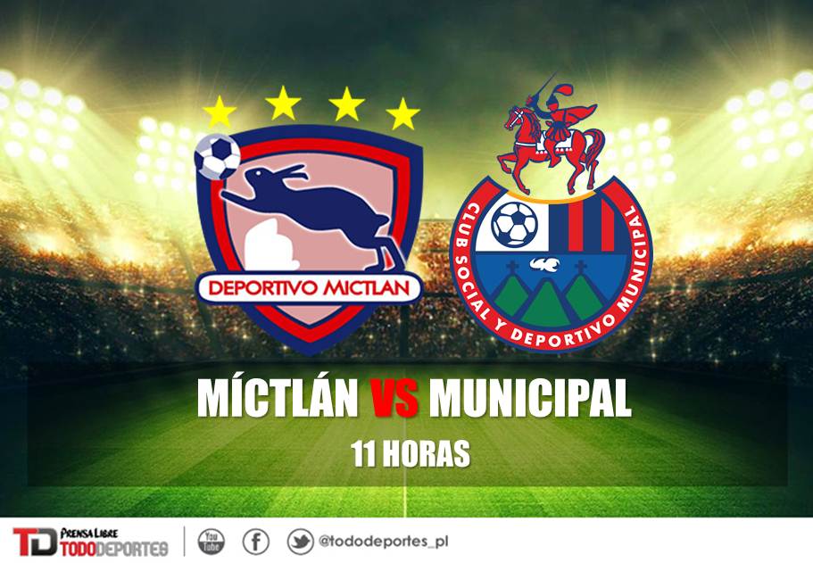 Mictlán y Municipal se miden en el Estadio La Asunción. (Foto Prensa Libre: TodoDeportes)