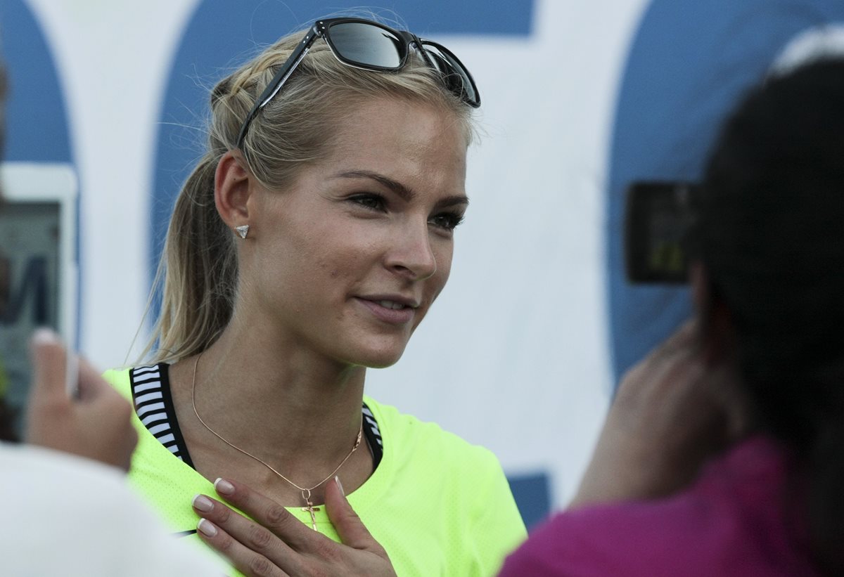 Darya Klishina se siente ofendida por la exclusión de los Juegos Olímpicos 2016. (Foto Prensa Libre: AP)