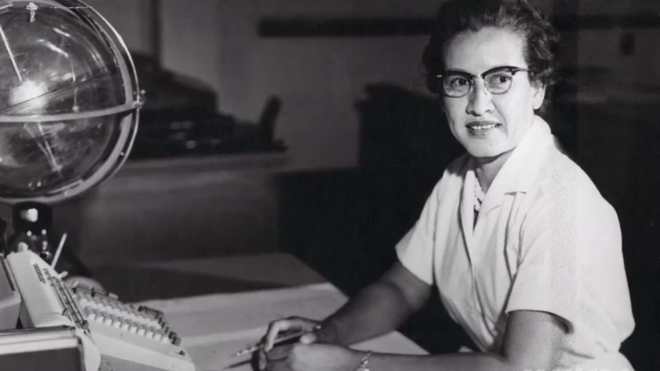 Katherine Johnson fue una de las miles de computadoras humanas que trabajaron para el centro Langley de la NASA. NASA