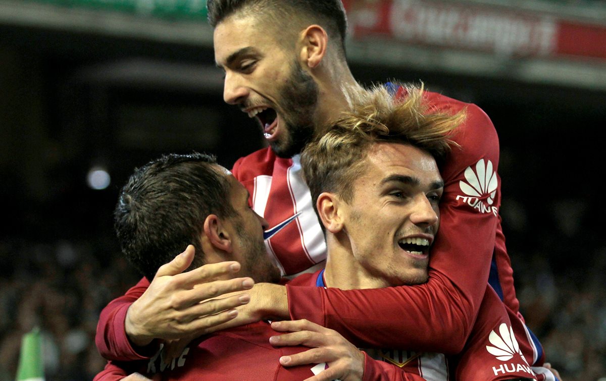 El Atlético de Madrid es sublíder de la Liga española. (Foto Prensa Libre: EFE)